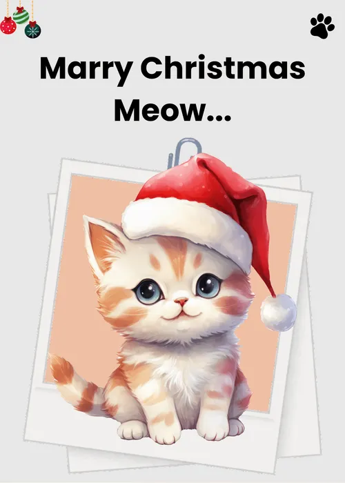 Marry Christmas Meow