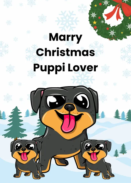 Marry Christmas Puppi Lover